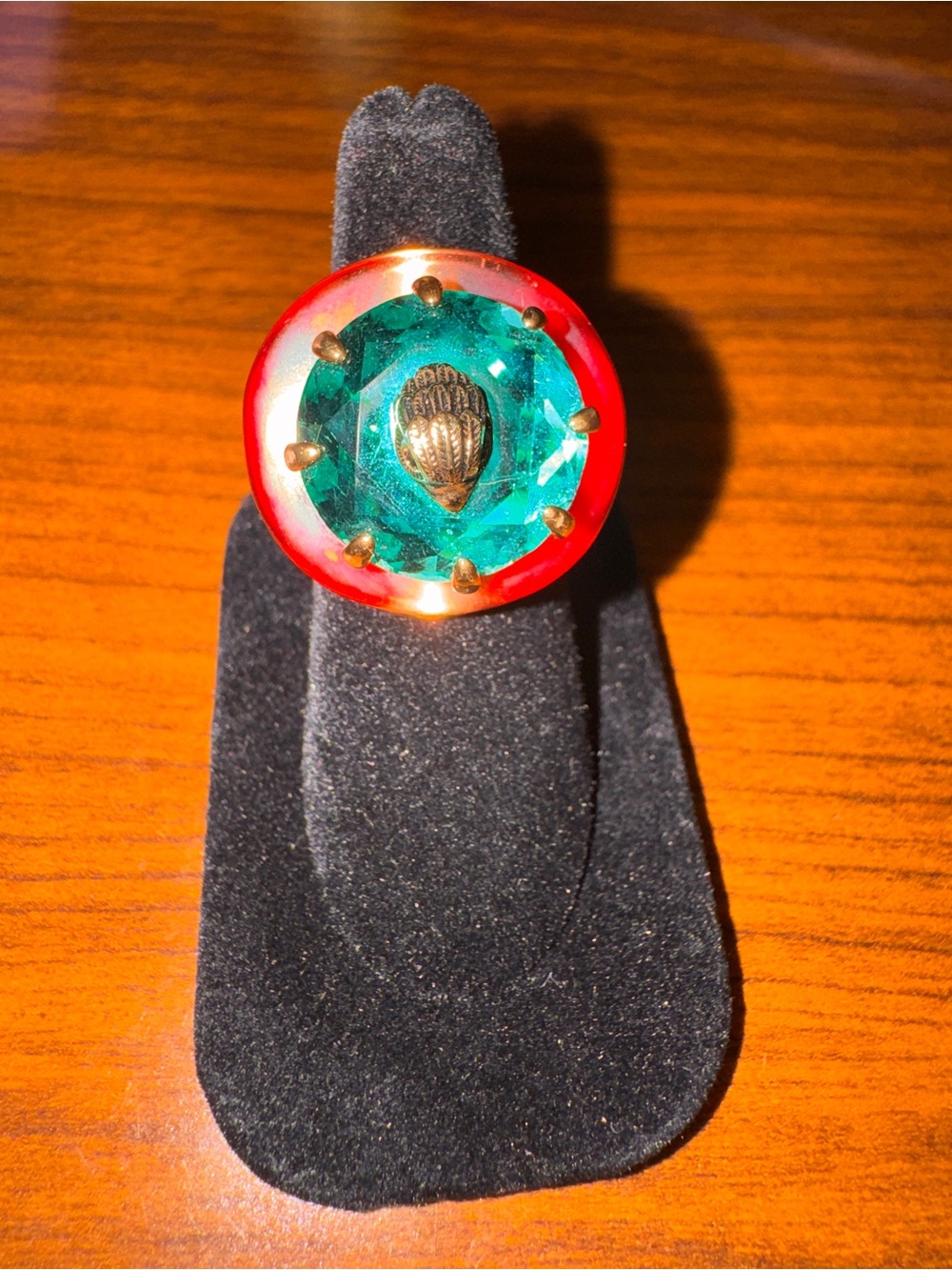 Kurt Geiger Eagle Gem cocktail ring - Picture 2 of 6